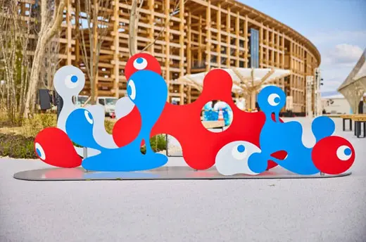 [Participation of Numerous Artists] An Osaka-Kansai Expo Highlighting the Venue Decorations